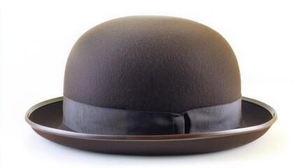 Classic Brown Bowler Hat