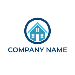 Modern Real Estate Company Logo Design