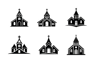 The Church is an icon, a logo on a white background