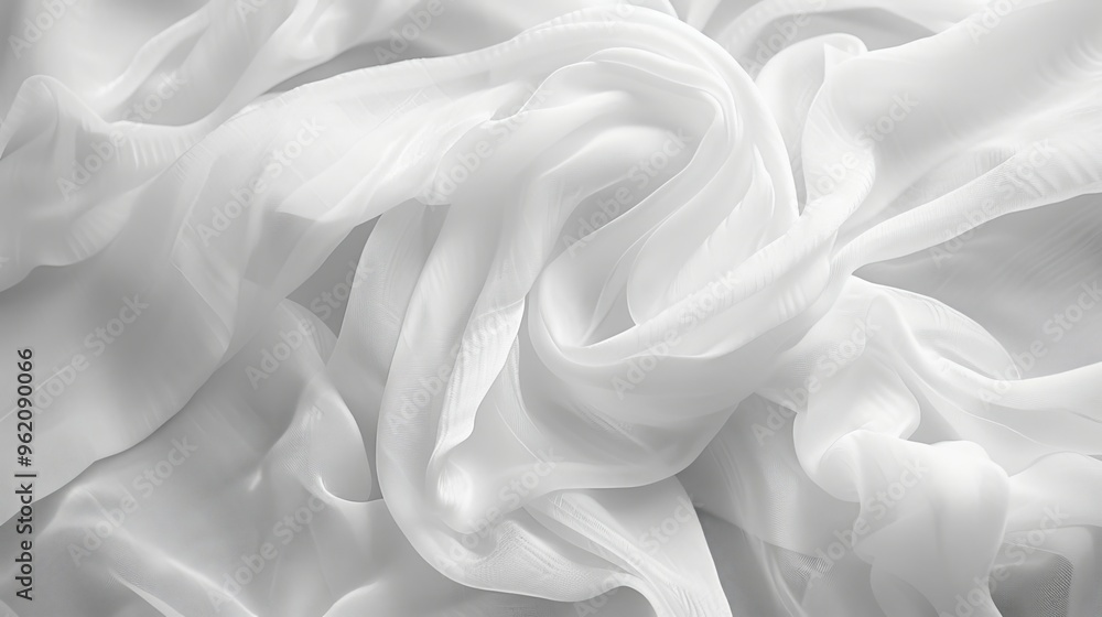 Poster elegant abstract flowing white background with subtle glowing texture design element