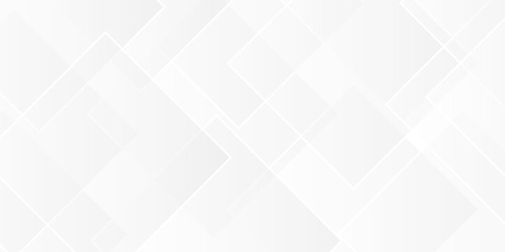 Vector paper wave technology smooth carve blank white gradient abstract background with lines light triangle texture background. geometric white empty square creative diamond concept wall web design.