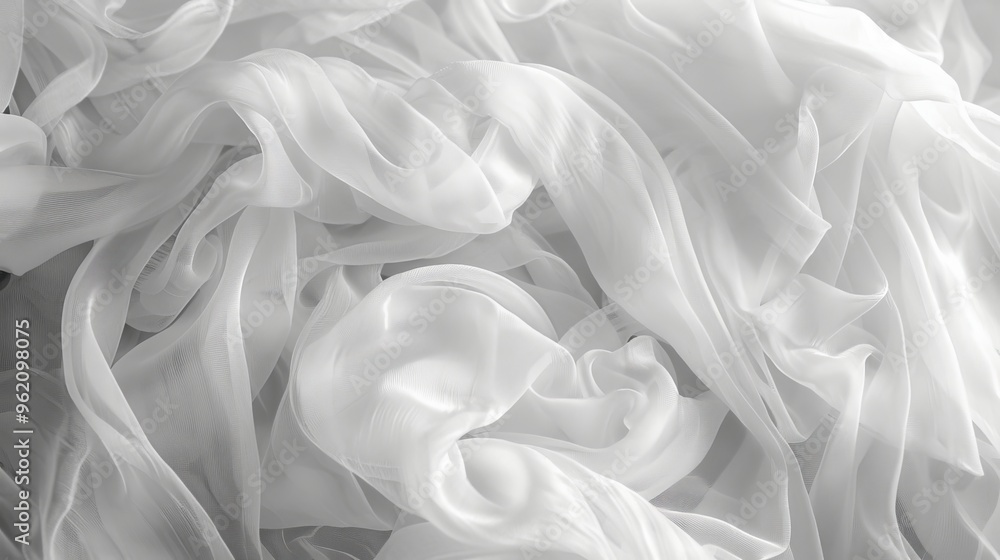 Poster elegant abstract flowing white background with subtle glowing texture design element