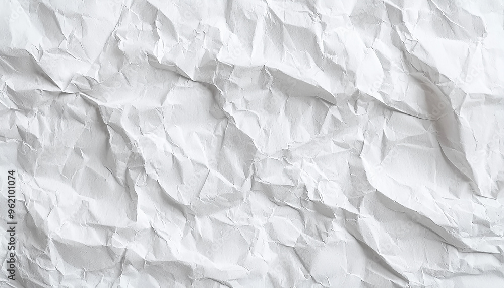 Poster crushed wrinkled paper pattern rough backdrop space garbage generated by ai