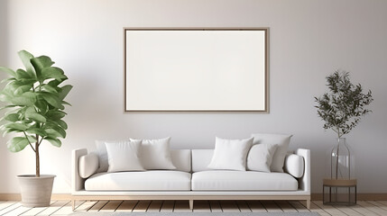 living room with sofa