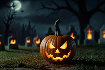 Obraz premium halloween pumpkin