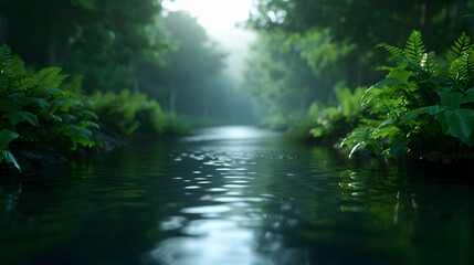 Fototapeta premium Natures Embrace Let The Soothing 