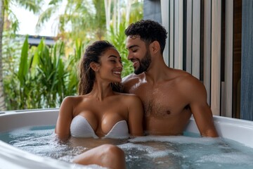 Honeymoon wellness retreat, mind and body rejuvenation, relaxation allows couples to reconnect with themselves and each other in a serene environment