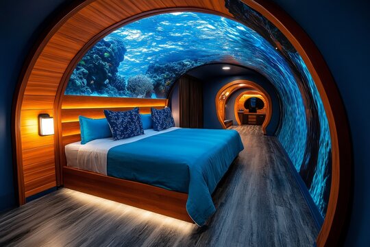 Hotel room, themed decor, unique experience transports you to another world with fun and creative themed rooms