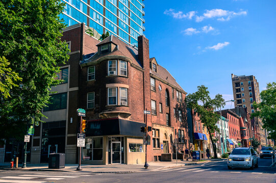 street in the city