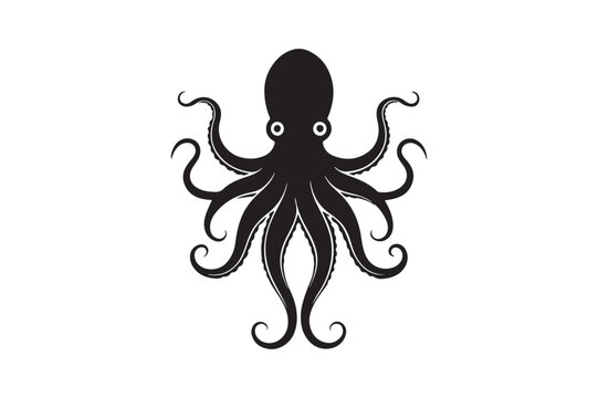 recommend clip art: Octopus silhouette vector, Octopus silhouette vector illustration, Octopus silhouette