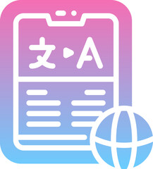 Tablet translator icon