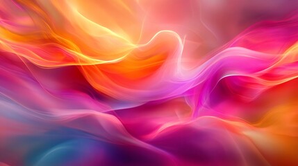 Obraz premium Abstract background with vibrant colors and flowing lines, perfect for design projects.