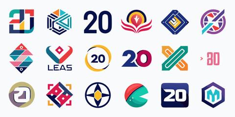 set of flags of countries