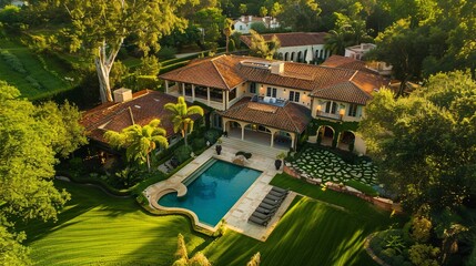 Luxurious estate with a historic charm and modern amenities