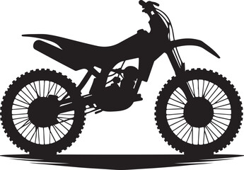 Fototapeta premium silhouette of a bike