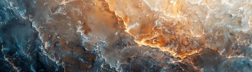 Abstract pattern of vibrant colors blending seamlessly, creating a mesmerizing visual experience for artistic designs.