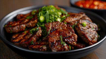 Fototapeta premium Korean Barbecue Feast