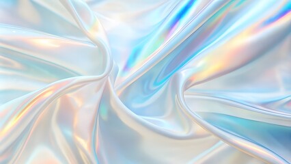 Obraz premium Abstract trendy holographic background. Real texture in pale violet, pink and mint colors with scratches and irregularities. Abstract trendy holographic background with real texture in pale violet pin