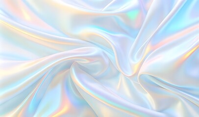 Fototapeta premium Abstract trendy holographic background. Real texture in pale violet, pink and mint colors with scratches and irregularities. Abstract trendy holographic background with real texture in pale violet pin