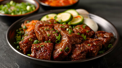 Fototapeta premium Korean Barbecue Feast