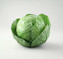 Fototapeta premium Cabbage isolated on a white background