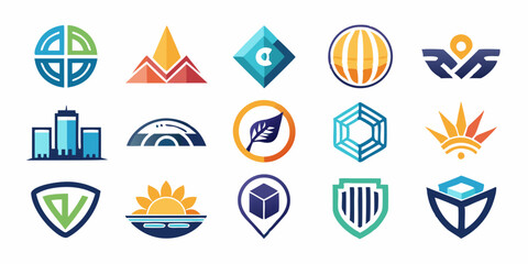 set of vector icons for design