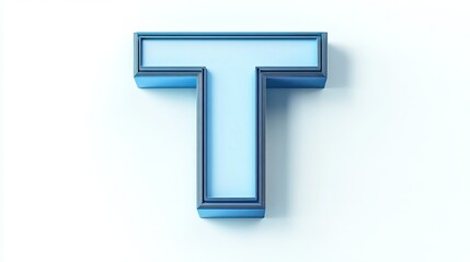 Obraz premium A 3D letter 