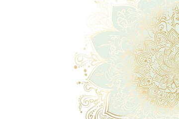 Free indian flower pattern rangoli background