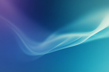 minimalist abstract composition with soft, flowing light in shades of blue and purple, gently sweeping across the frame