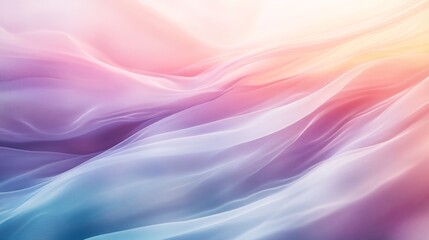 Obraz premium Abstract Flow of Pastel Colors