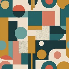 Mid-Century Modern Abstract Shapes Collection