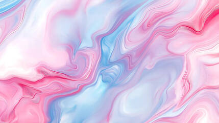 Obraz premium Pastel color dynamic liquid patterns evoke surreal journeys ink background. Texture for design purpose 