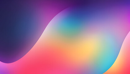 Freeform gradient glass background, inflate 3d gradient fluid freeform holographic, futuristic background template