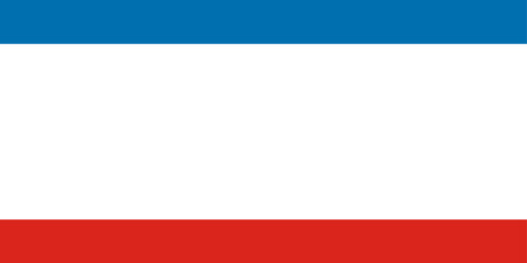 Flag of Autonomous Republic of Crimea (Ukraine) 
