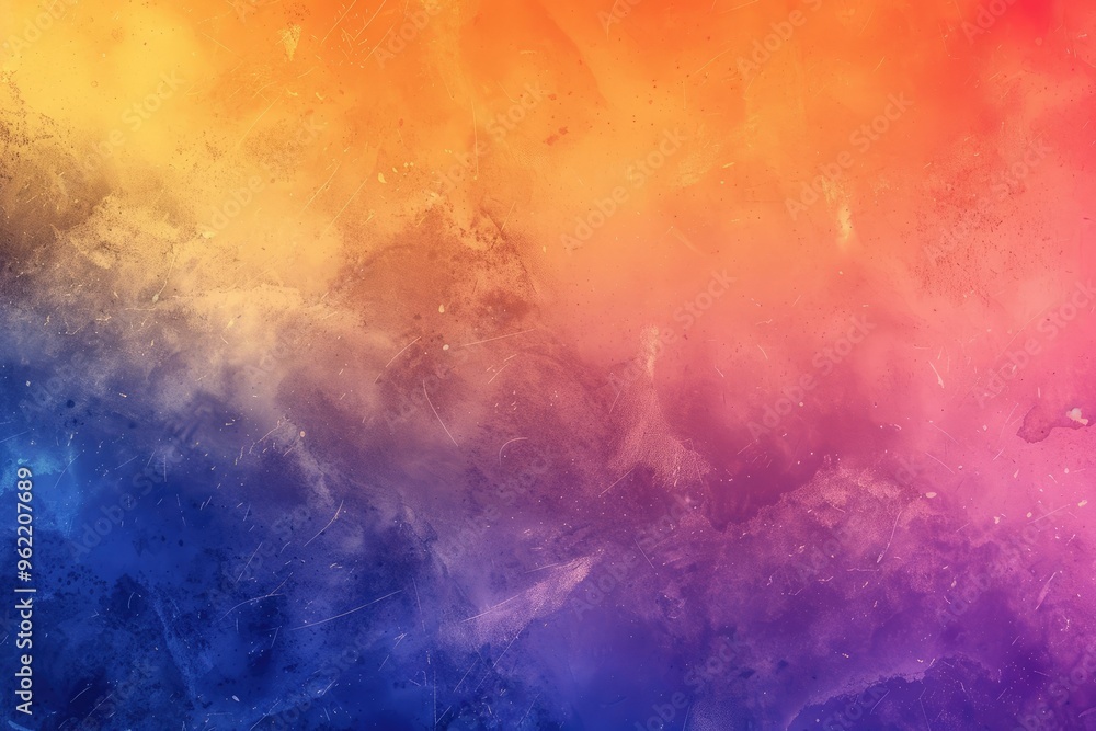 Poster abstract colorful background with gradient and texture