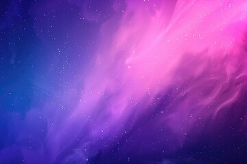 Obraz premium Abstract Cosmic Background with Purple and Pink Hues and Scattered Stars