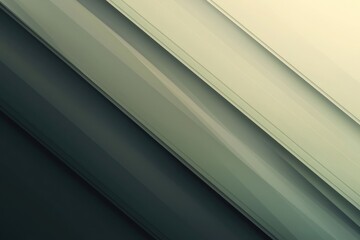 Fototapeta premium Abstract Diagonal Lines in Green and White Shades