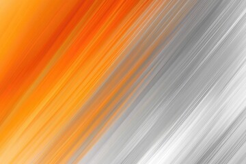 Fototapeta premium Abstract Diagonal Lines in Orange and Grey