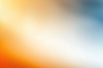 Abstract Gradient Background with Orange, White, and Blue Hues