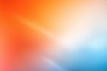 Abstract Gradient Background with Orange, Yellow, and Blue Hues