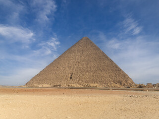 The great pyramids of Giza. Cairo. Egypt.