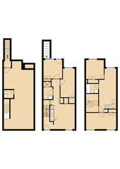 2d floor plan House Floor Plan Home space Illustration floor plan