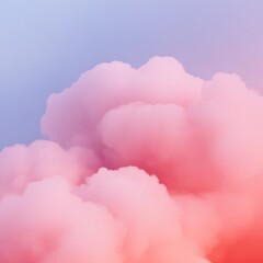 Fototapeta premium A gentle mist gradient background fading from soft gray to light pink creating a peaceful and calming atmosphere perfect for minimalist or soothing designs