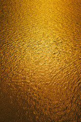 Naklejka premium Yellow Sunlight Reflections on Lulusar Lake, Pakistan