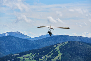Parapente dans les vosges