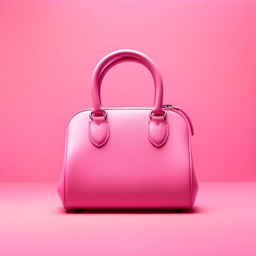 PHOTO OF A PINK WOMEN'S HANDBAG