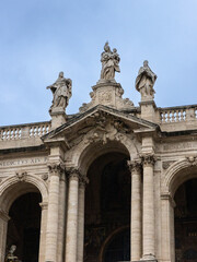The papal basilica of Santa Maria Maggiore is one of the four papal basilicas in Rome, located in Piazza dell'Esquilino, at the top of the Cispio, between the Rione Monti and the Esquilino.