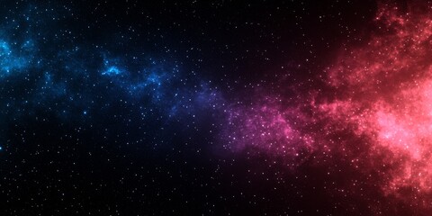 A deep space gradient background fading from dark blue to rich purple with subtle starlike speckles evoking the vastness of outer space and a sense of mystery