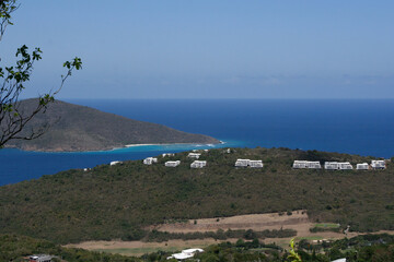Fototapeta premium Scenic Overlook in St. Thomas, US Virgin Islands