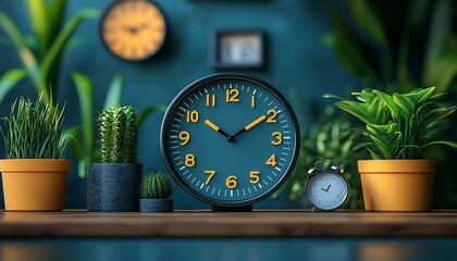 Personal Time Management Dashboard, interactive dashboard displaying a user’s daily schedule,